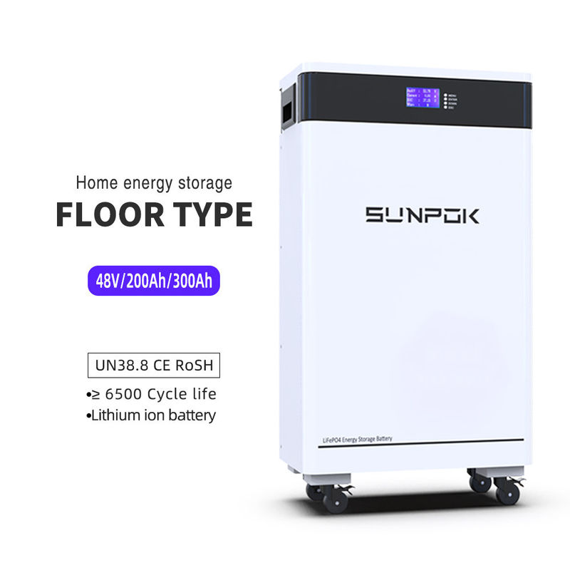 15KWH batteria al litio fosfato 48V 300AH 15KWH LiFePO4 300AH 51.2V per il backup del sistema di stoccaggio dell'energia