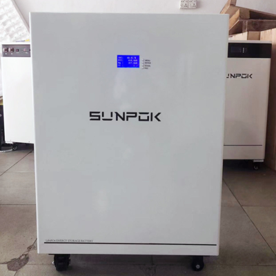 Batteria solare al litio da 400h 20kwh Lifepo4 batteria mobile 51.2v sistema di accumulo di energia domestica